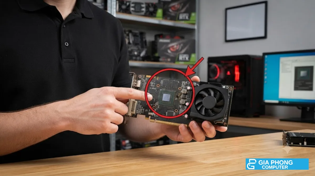Bước 3: Xác minh model bằng GPU-Z – thu mua VGA cũ TPHCM