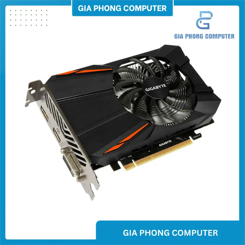 Card màn hình Cũ GIGABYTE GeForce GTX 1050 2GB GDDR5