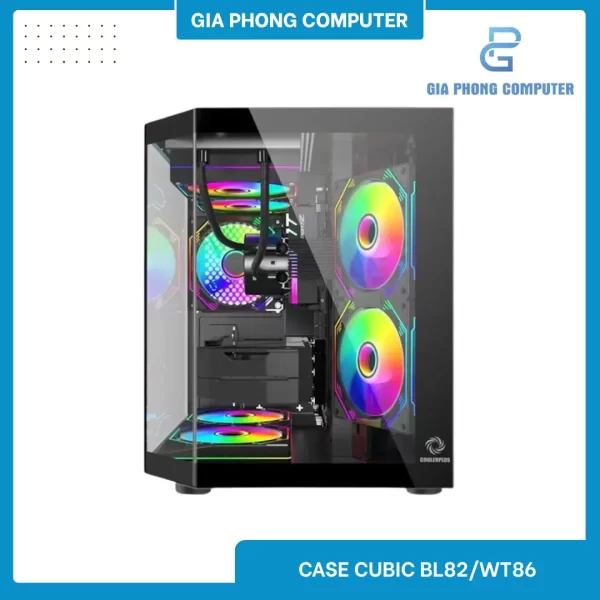 Case CoolerPlus CUBIC BL82/WT86