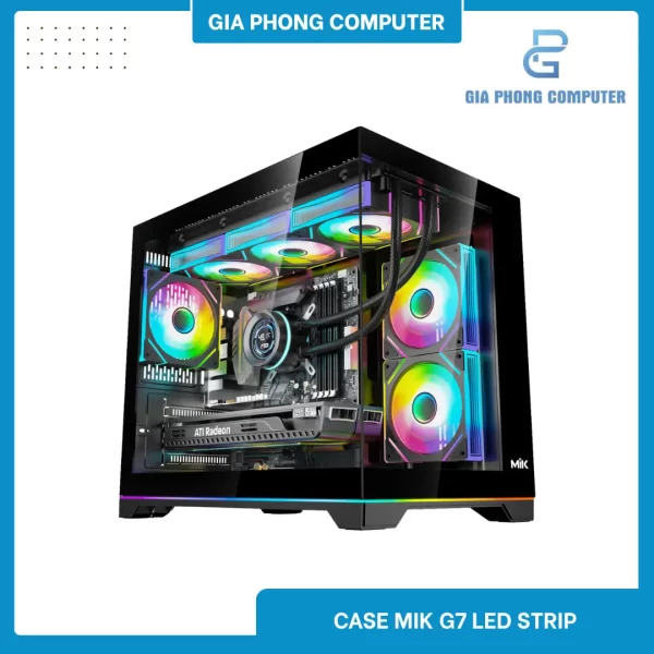 Case MIK G7 Led Strip M-ATX