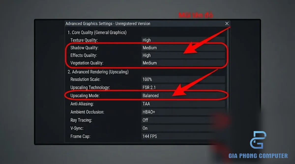 Chỉnh đồ họa Delta Force tăng FPS
