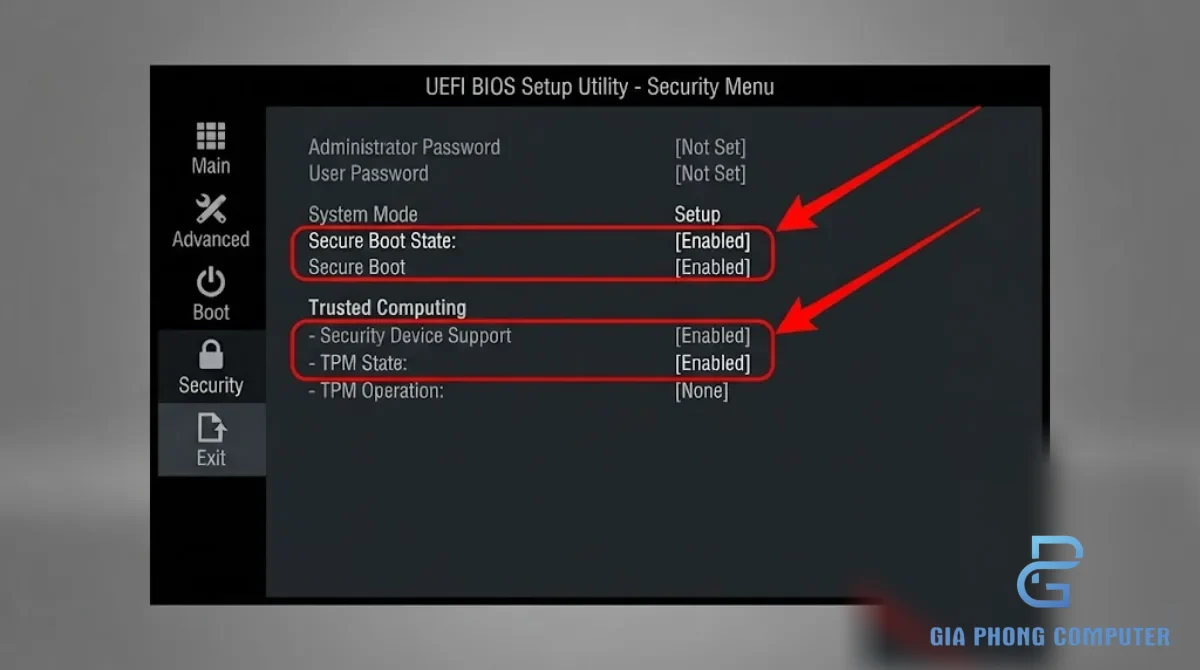 Bật TPM Secure Boot để chơi Valorant