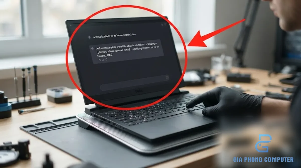 Laptop chạy AI local