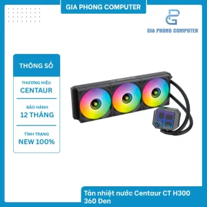 Tản nhiệt nước Centaur CT H300 360 Đen