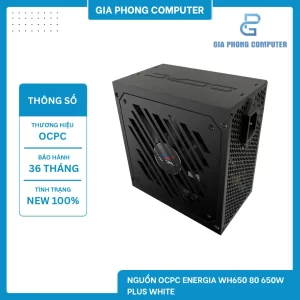 NGUỒN OCPC ENERGIA WH650 80 650W PLUS WHITE