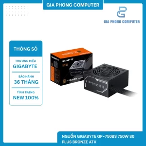 NGUỒN GIGABYTE GP-750BS 750W 80 PLUS BRONZE ATX