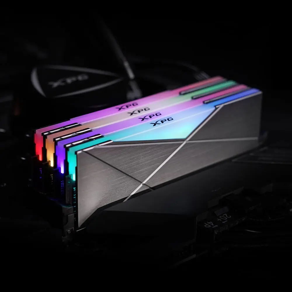 RAM DDR4 16GB BUSS 3200 ADATA XPG SPECTRIX D41 RGB Xám