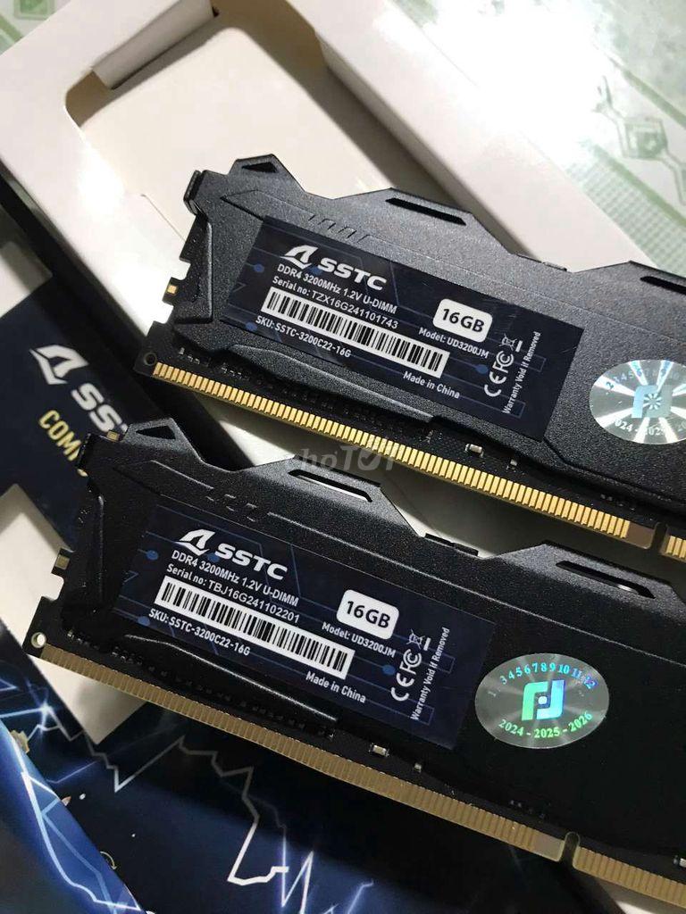 RAM DDR4 16GB BUSS 3200 SSTC Tản Nhiệt