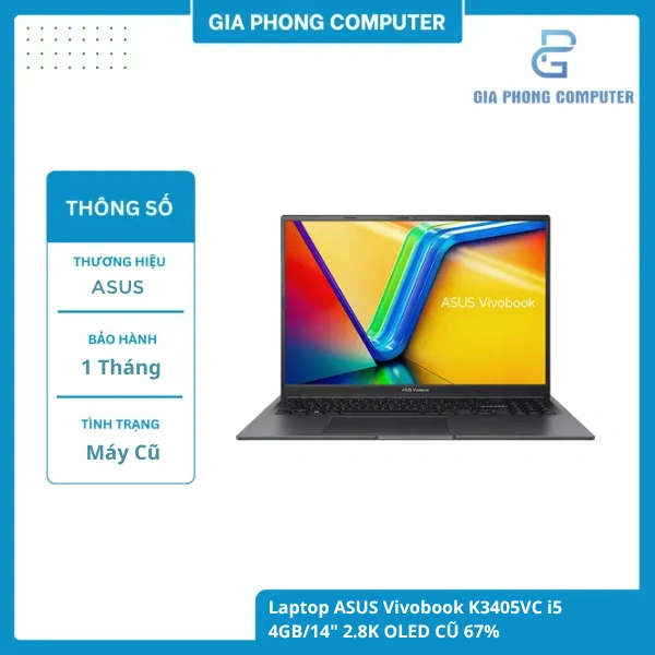 Laptop ASUS Vivobook K3405VC