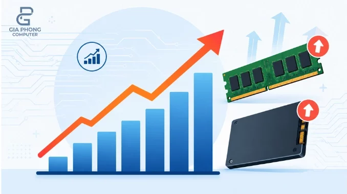 Giá RAM và SSD tăng: Người dùng chuyển hướng nâng cấp và chọn laptop đã qua kiểm định để tối ưu chi phí