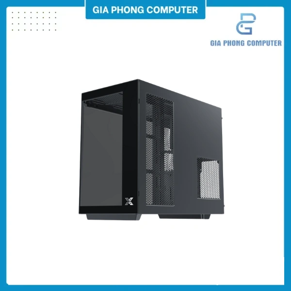 Thùng Máy Xigmatek Cubi M - Đen | Micro ATX, Không Fan