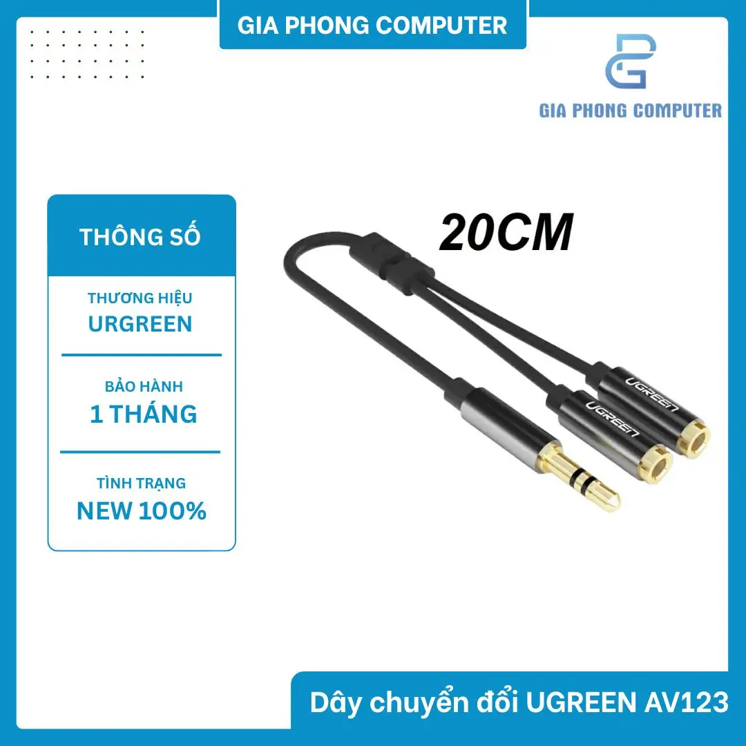 Dây chuyển đổi UGREEN AV123