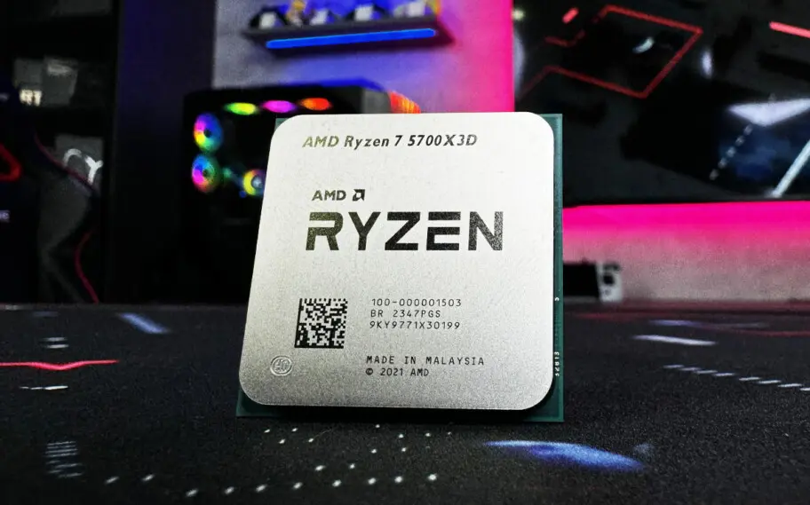 CPU AMD Ryzen 7 5700X3D Tray New
