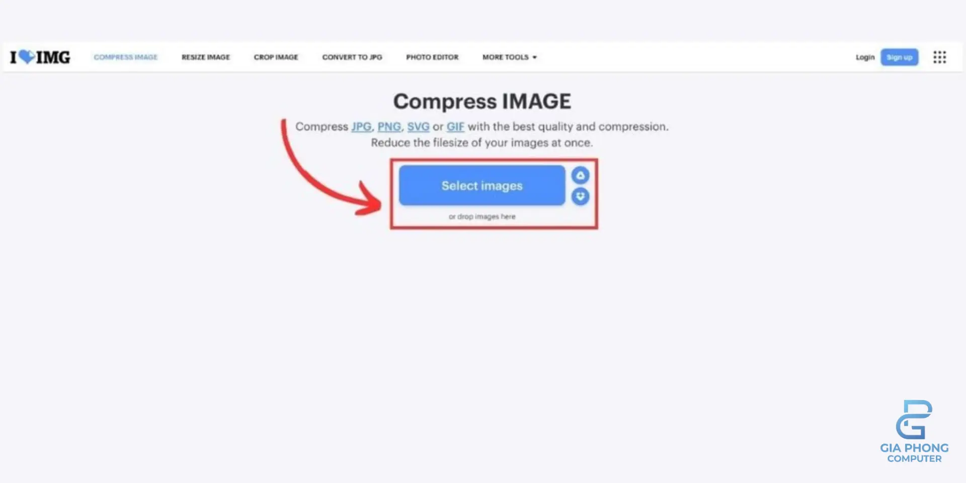 Giảm dung lượng ảnh