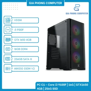 PC Gaming i3 9100F GTX 1650