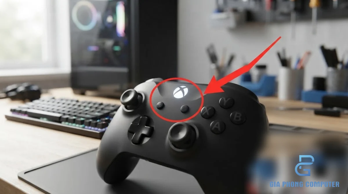 Nhận biết tay cầm Xbox có Bluetooth