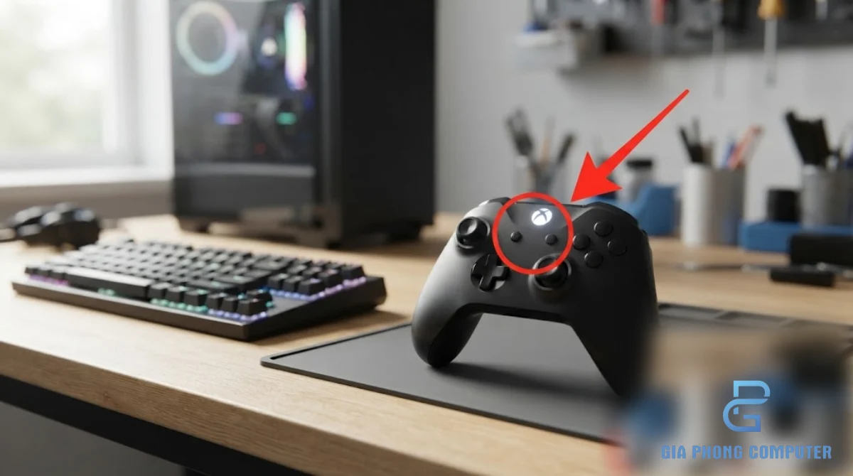Kết nối tay cầm Xbox với PC