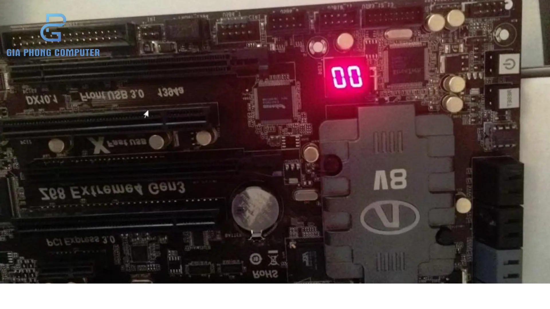 mainboard không kích được nguồn