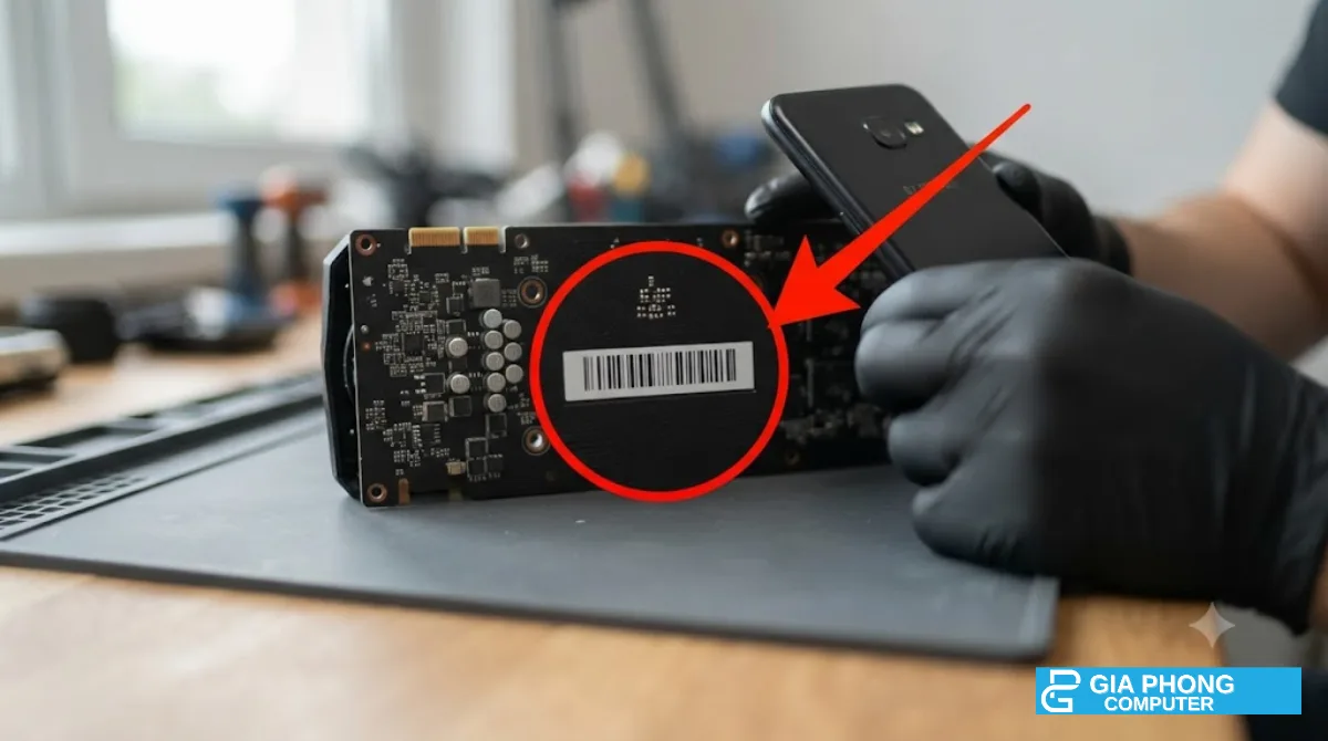 Kiểm tra bảo hành VGA cũ qua serial