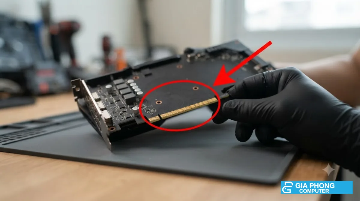 Kiểm tra chân PCIe VGA cũ