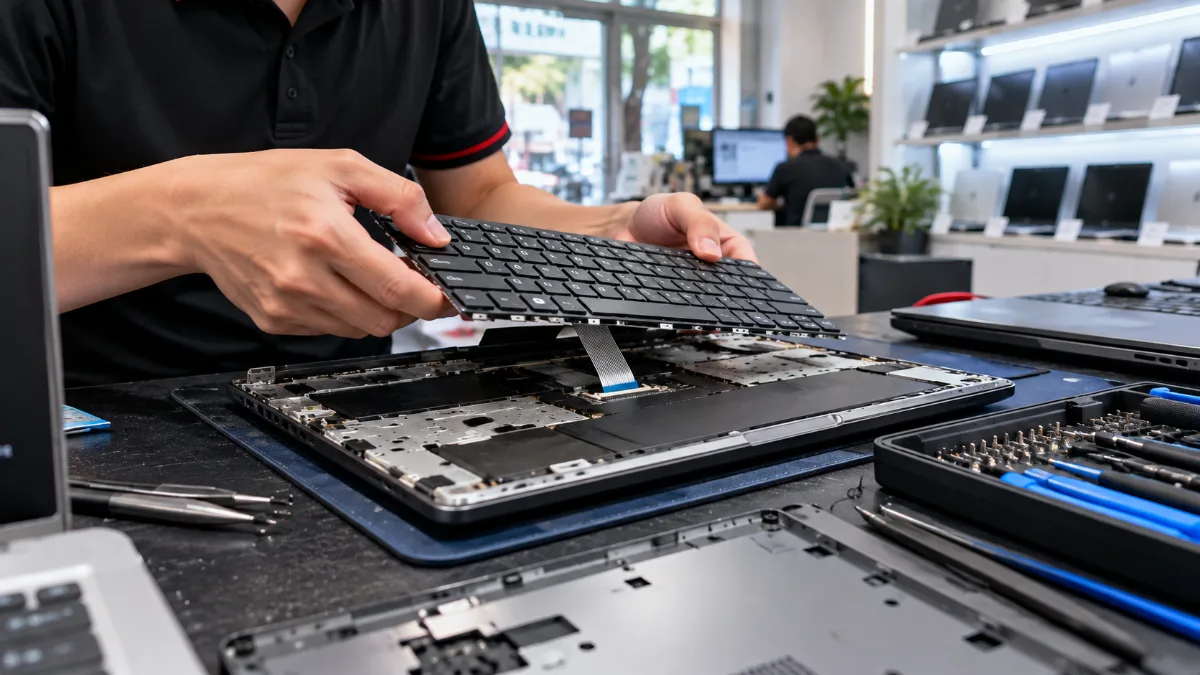 Liên hệ Gia Phong Computer – bàn phím laptop gõ ra số