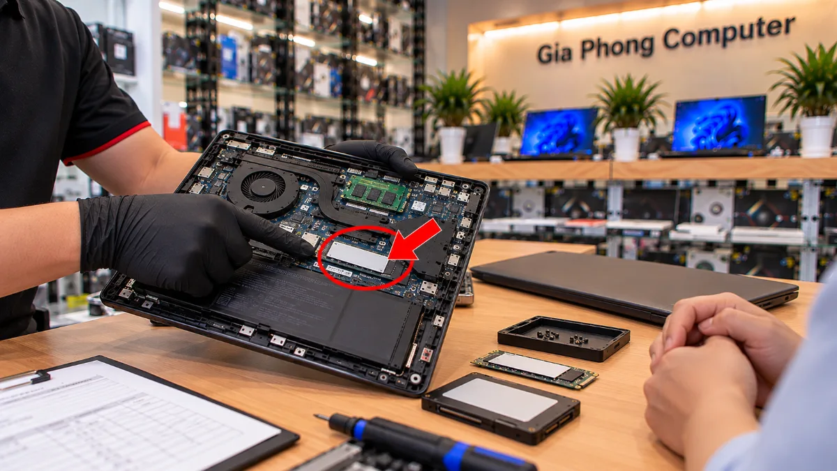 Liên hệ nâng cấp SSD laptop tại TPHCM – nâng cấp SSD laptop TPHCM