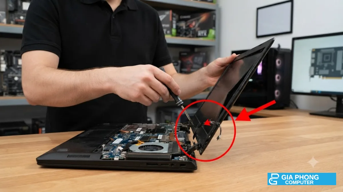 Liên hệ sửa bản lề laptop tại TPHCM – Gia Phong Computer – sửa bản lề laptop