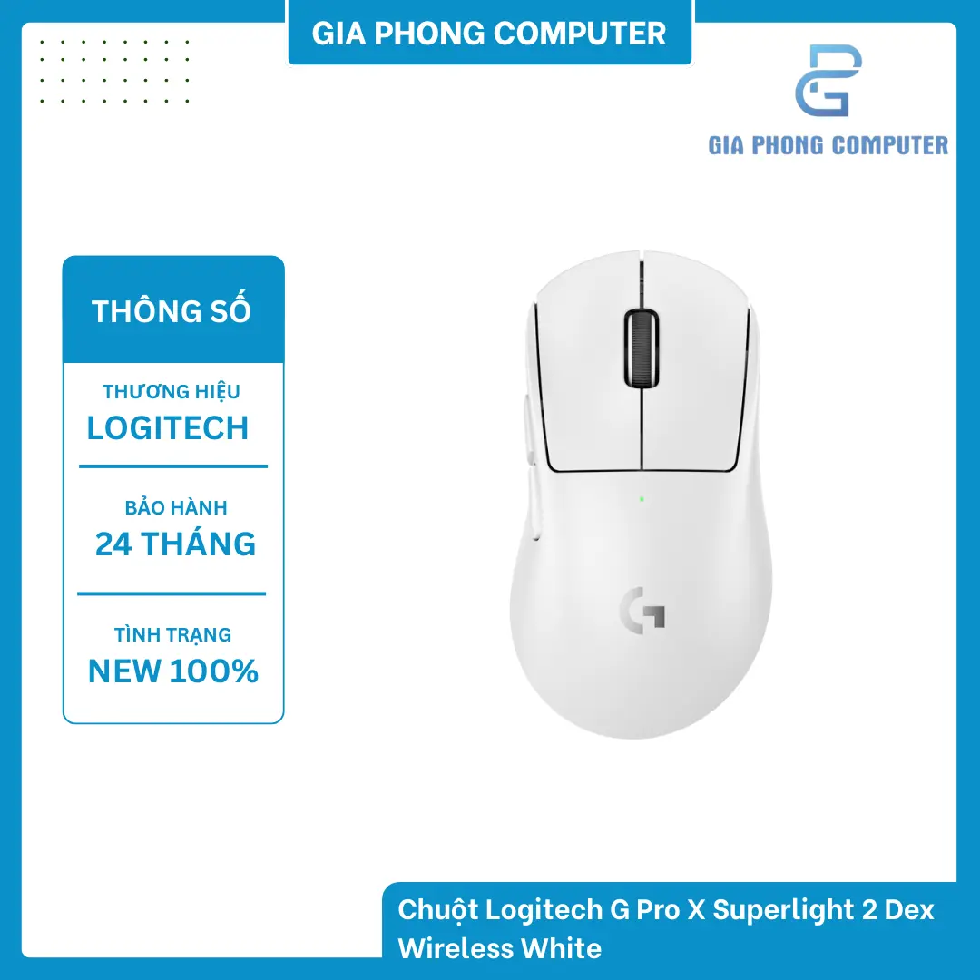 Chuột Logitech G Pro X Superlight 2 Dex