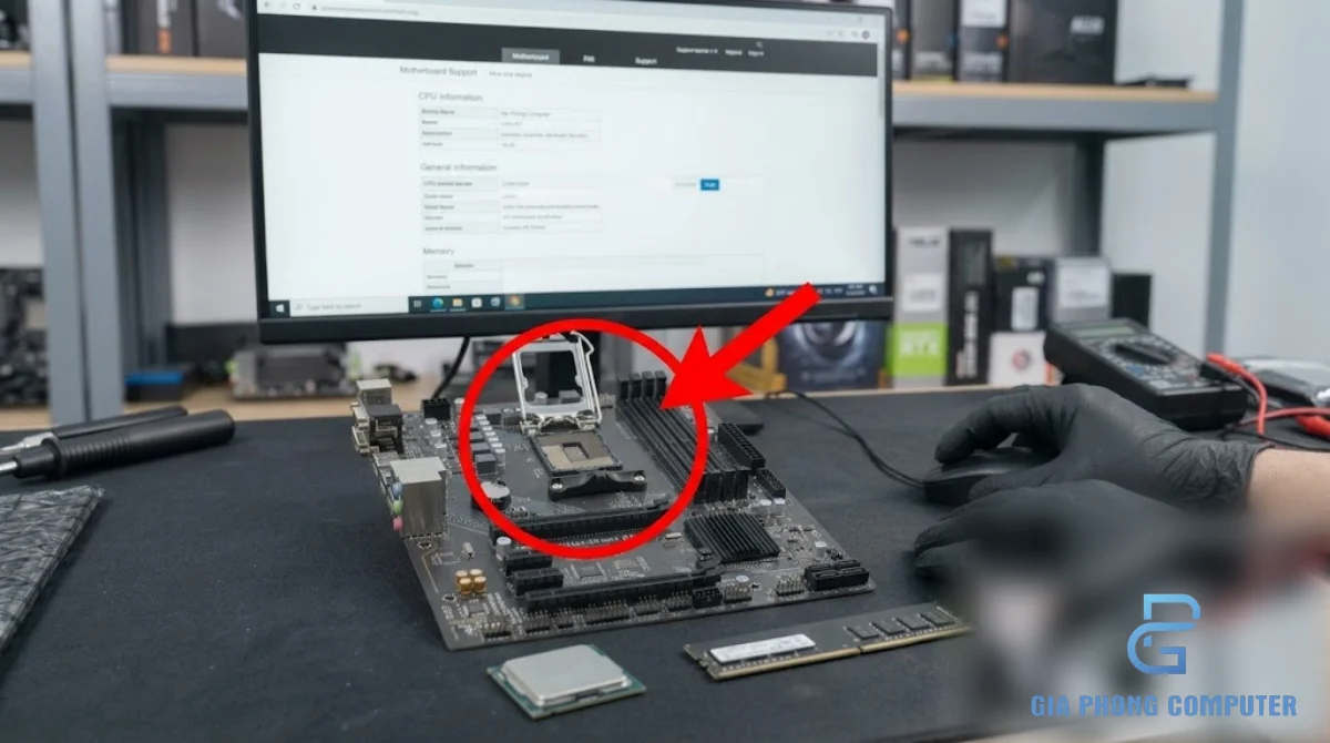 Main B860 hỗ trợ CPU nào với bo mạch chủ socket LGA1851 và bộ xử lý Intel Core Ultra desktop
