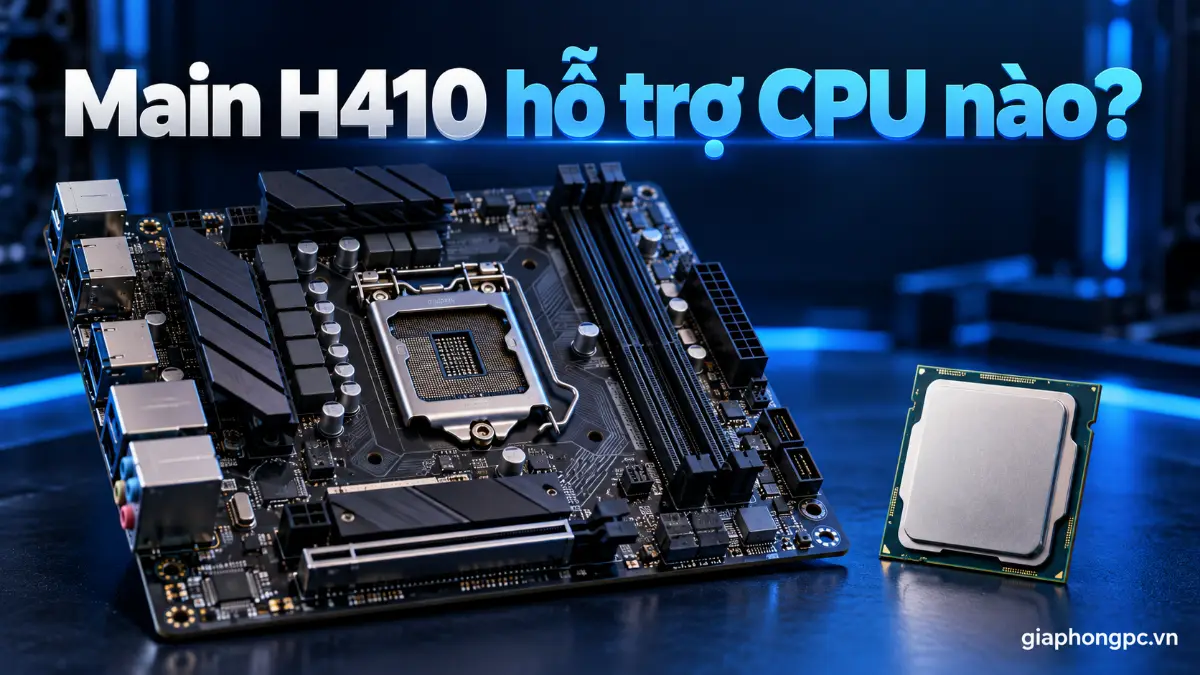 Main H410 hỗ trợ CPU nào – socket LGA1200