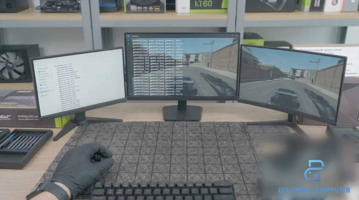 Màn hình Fast IPS tốc độ cao chơi game bắn súng FPS