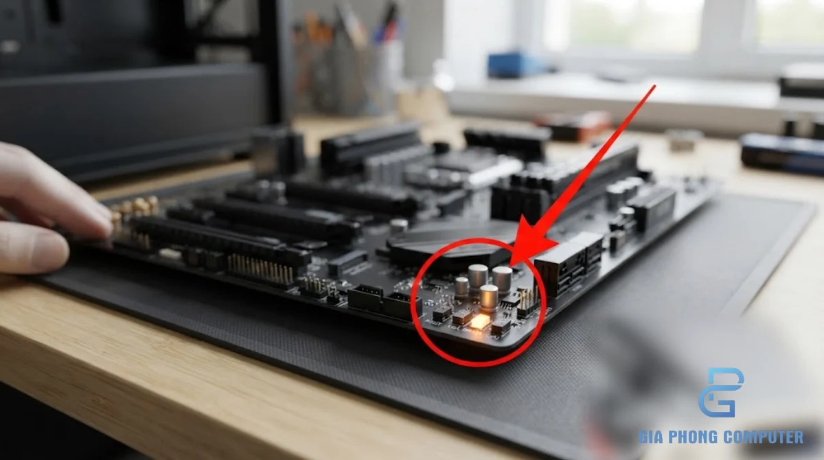 Đèn báo lỗi trên mainboard đời mới