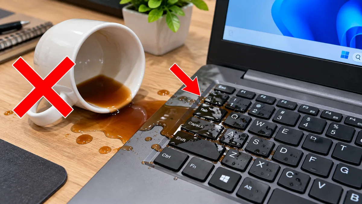 Mẹo hạn chế lỗi bàn phím laptop trong quá trình sử dụng – bàn phím laptop gõ ra số