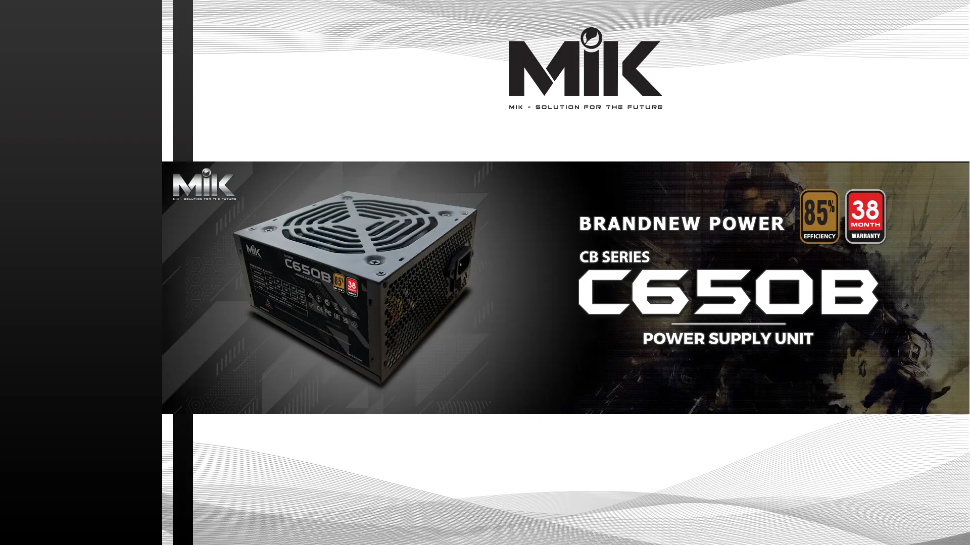 NGUỒN MIK C650B 650W 80+ BRONZE