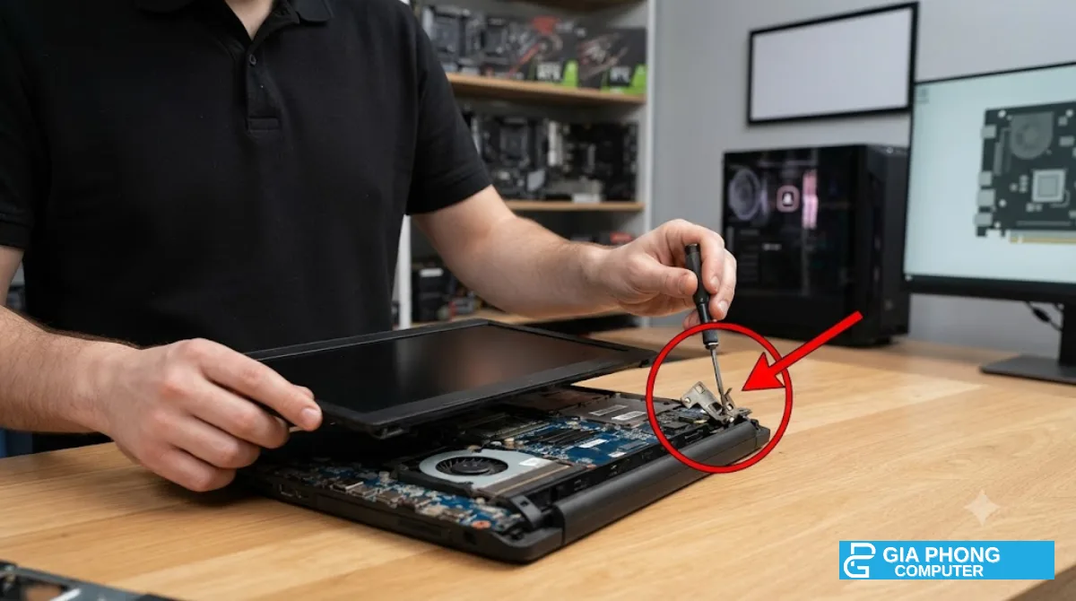 Những lưu ý trước khi sửa bản lề laptop – sửa bản lề laptop