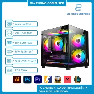 PC Gaming i5-12400F | RTX 3060 12GB