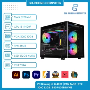 PC Gaming i5-14400F | RTX 3060 12GB
