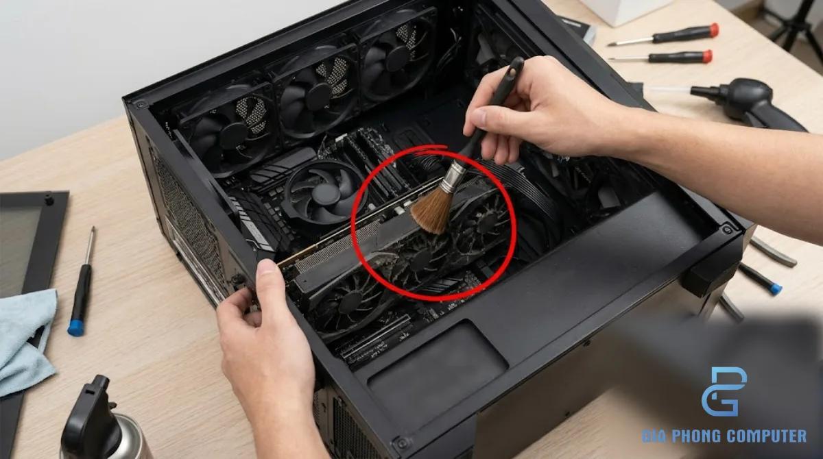 Kiểm tra nhiệt độ và hiệu năng PC gaming khi chơi game bị stutter