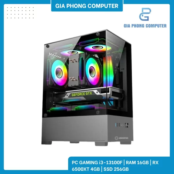 PC Gaming i3-13100F | RX 6500XT 4GB