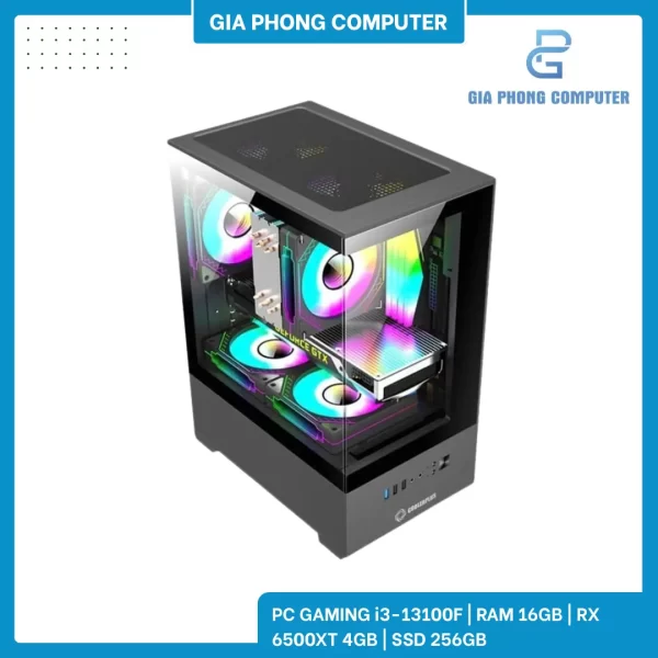 PC Gaming i3-13100F | RX 6500XT 4GB