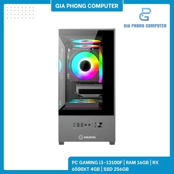 PC Gaming i3-13100F | RX 6500XT 4GB