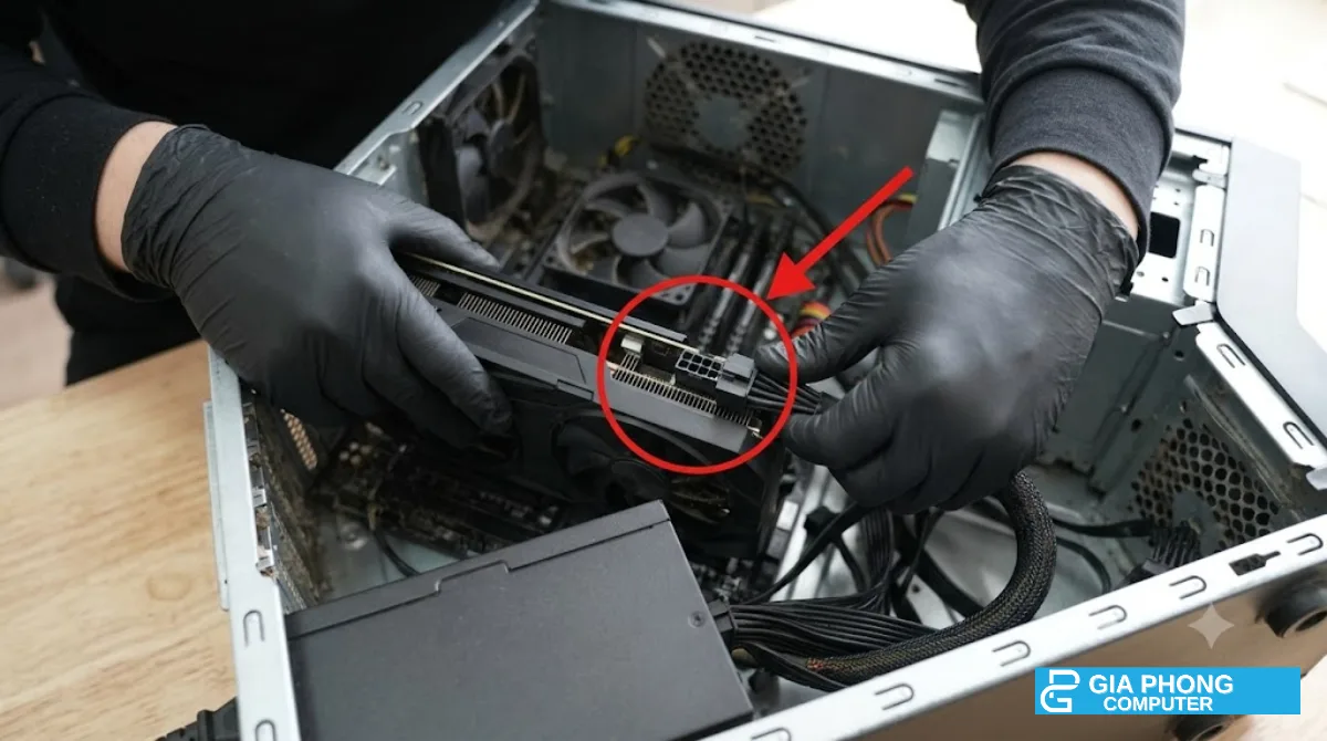 Cắm nguồn PCIe cho RTX 5060 Ti