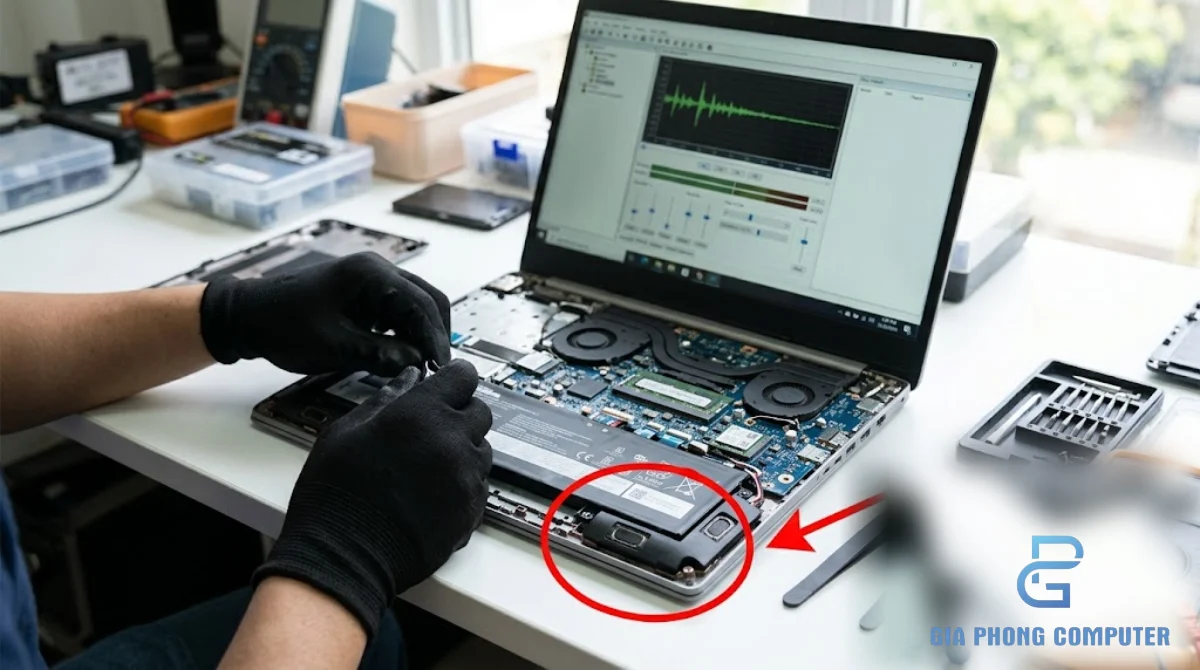 Dịch vụ sửa loa laptop tại TPHCM khi loa bị rè, mất tiếng hoặc nhỏ tiếng