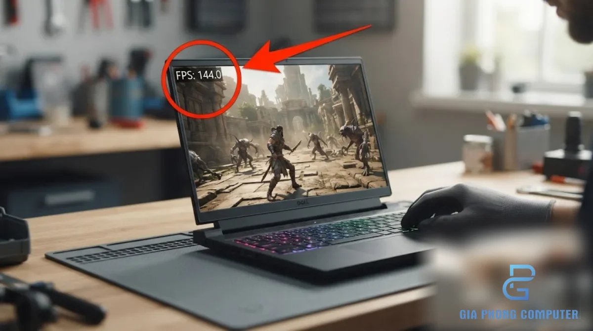 Tăng FPS khi chơi game trên laptop