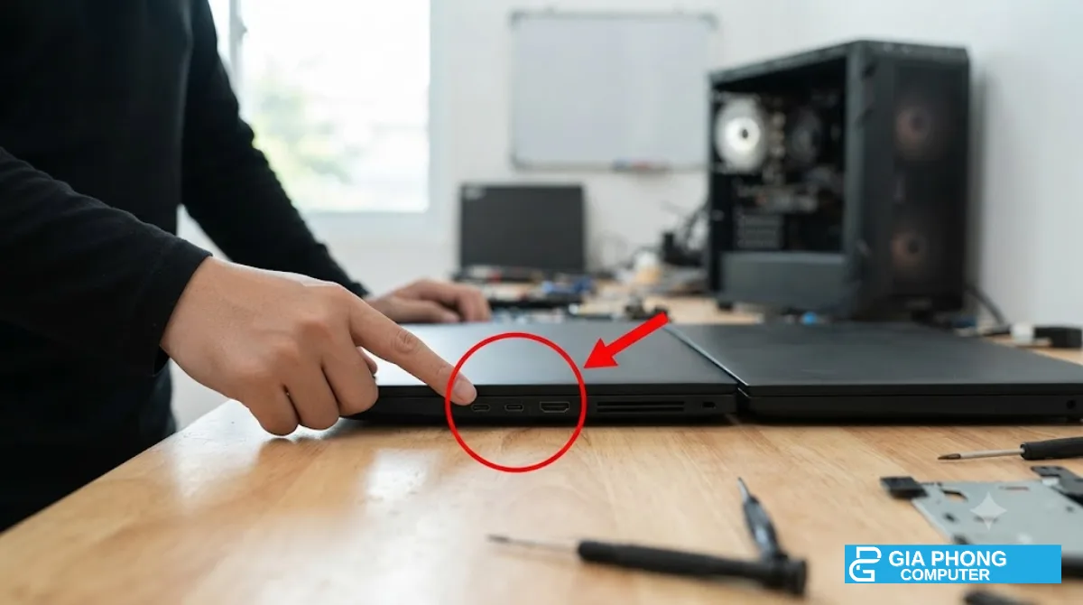So sánh ThinkPad T14 Gen 1 và Gen 2 cũ cổng kết nối