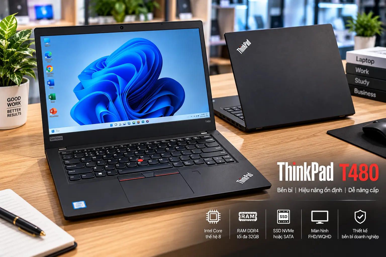 ThinkPad T480 cũ 2026 còn đáng mua không