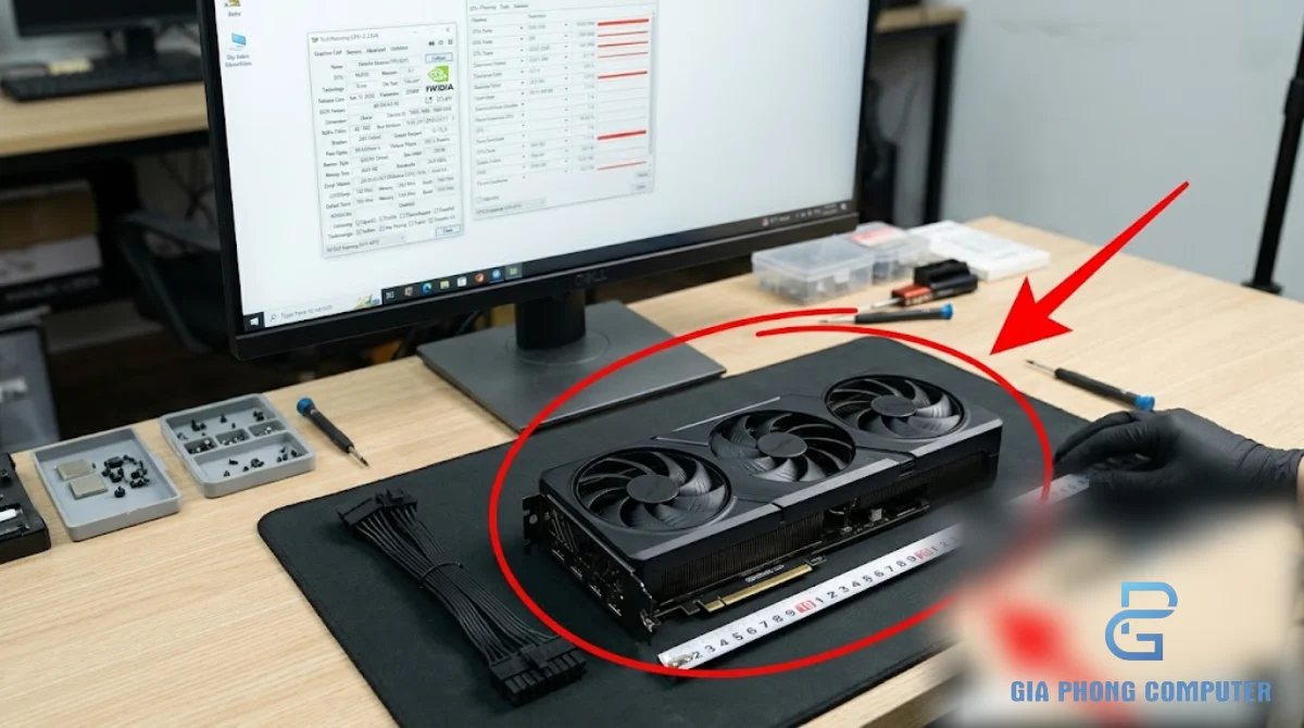 Card đồ họa RTX 4070 12GB GDDR6X dùng kiến trúc Ada Lovelace