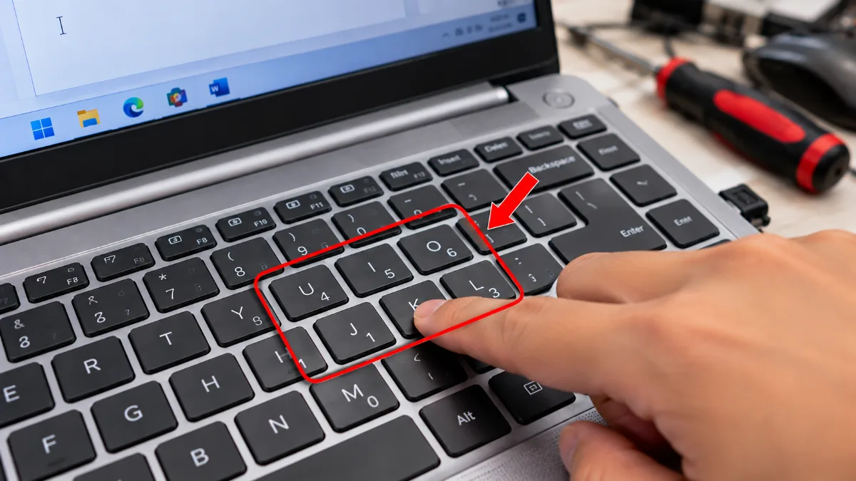 Vì sao bàn phím laptop gõ ra số hoặc ký tự lạ – bàn phím laptop gõ ra số