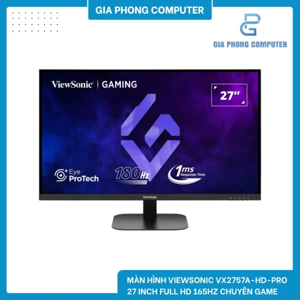 Màn hình gaming ViewSonic VX2757A-HD-PRO 27 inch Full HD 180Hz