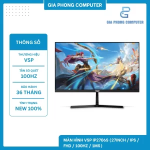 Màn hình VSP IP2706S (27inch / IPS / FHD / 100Hz / 1ms)